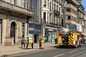 Fire crews called to incident at Debenhams