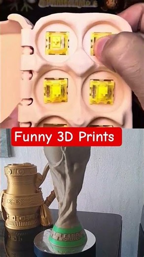 Funny 3D Prints #3dprinting #3ddruck #3dmodeling