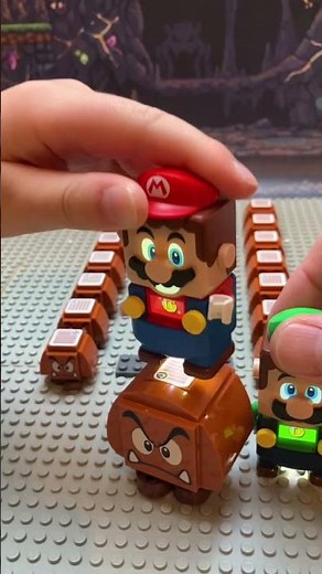 Mario vs Luigi - Who Wins the Goomba Race