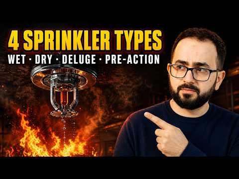Sprinkler System Types Explained: Wet, Dry, Deluge, Pre-Action