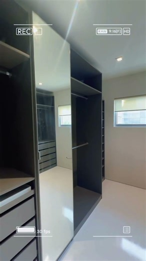Finished Gray IKEA Closet Tour | Sleek Built-In Showcase