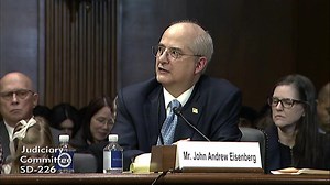 This is insane. The Trump National Security Division nominee claimed he was too busy preparing for his hearing to know anything about the biggest NATIONAL SECURITY scandal of the year. Yet… he thinks he’s fit to *oversee* national security at the Justice Department. | Senate Judiciary Committee