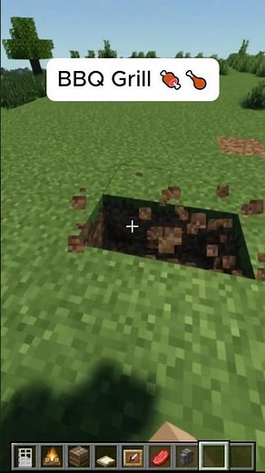 How to Build a BBQ Grill in Minecraft 🍖🔥