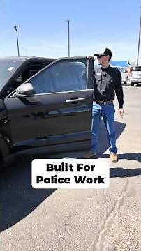 Police Interceptor Has Features No Regular Vehicle Gets #shorts