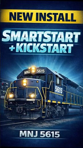 ZTR SmartStart & KickStart Install | Locomotive MNJ 5615 First Activation