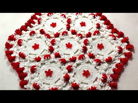 ❤️AMAZING❤️Round Crochet Doily Design (Easy Crochet Pattern Tutorial) Woolen Crochet Craft 403