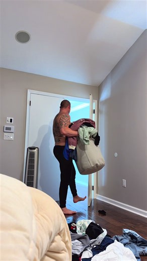 He does my laundry sometimes