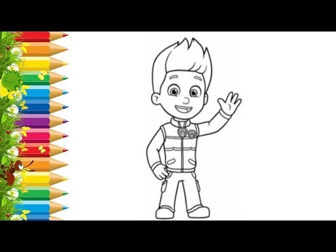 How to Draw Ryder from PAW Patrol | Easy Step-by-Step Drawing for Kids