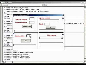 Curso Visual Basic 6 - VT06: Estructuras Condicionantes I