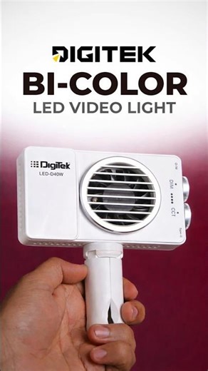 Shoot Like a Pro Using This Digitek 40W Bi-Color LED Video Light! #shorts #digitek