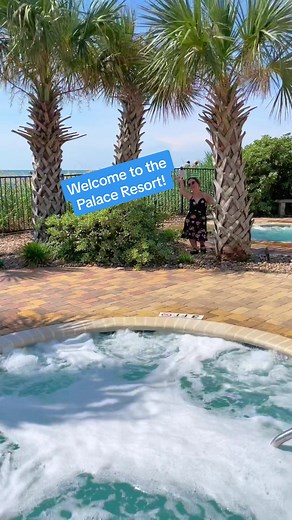 Welcome to the Palace Resort, where you stay, play, and relax in Myrtle Beach, SC! Plus enjoy two H2oasis Waterpark passes included with your stay (open seasonally)! 💦 #wheretostay #traveltiktok #myrtlebeach #resorts #foryou