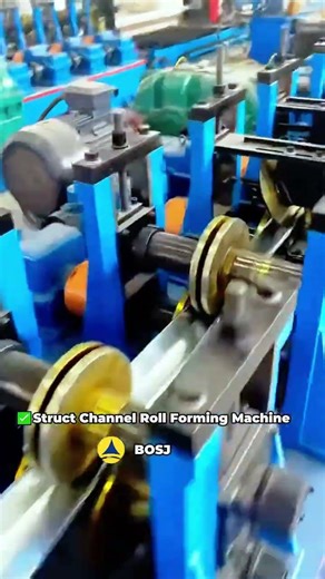 21×41 Strut Channel Roll Forming Machine for Electrical & Support Systems BOSJ Support