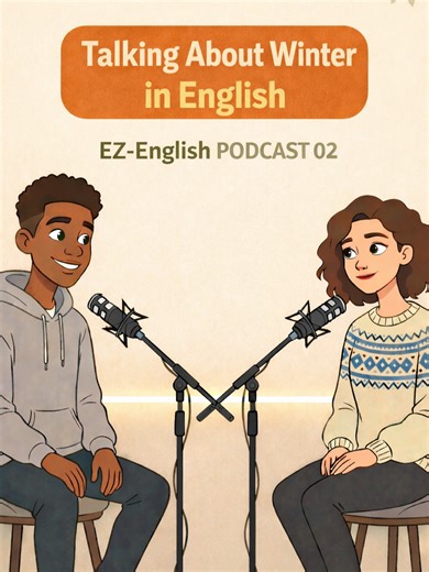 Cabin Fever & Winter Reflection 🏠 | English Listening | EZ-English Podcast 02 Learn how to talk about feeling stuck indoors and slowing down during winter—naturally in English. Search Queries: cabin fever English, winter reflection English, emotions English vocabulary, spoken English winter #CabinFever #WinterEnglish #LearnEnglish #EnglishListening #ESL #EnglishShorts