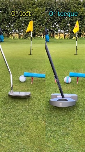 Luke Hanlon on Instagram: "0º loft vs 0º Torque Putters . Theres been a lot of ‘torque’ over 0 torque putters this year (almost as much as there was about me hitting the toe of my putter) . But what isn’t being talked about enough is the strike on your putter on the ball itself . Ive had probably hundreds of people telling me that I need to start hitting the middle of the face but not one person has said that I need to hit the centre of the golf ball which id arguably say was the more important 