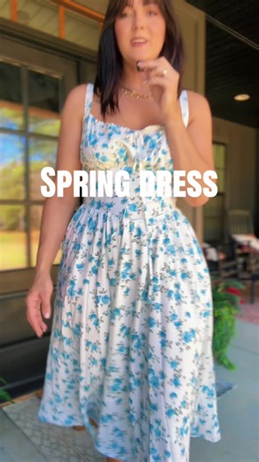 【Grace Karin】 Women's Floral Midi Dress Corset Sundresses 2026 Summer Spring Vacation Milkmaid Dresses SpringStatements @@Grace Karin US Shop