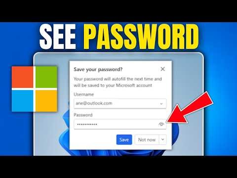 How to See Your Microsoft Account Password (Fast)