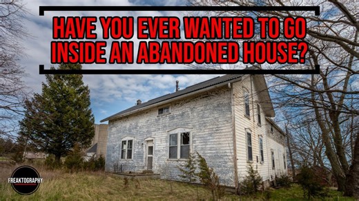Step inside an abandoned house: Forgotten and creepy