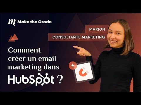 Comment créer un email marketing dans HubSpot ?