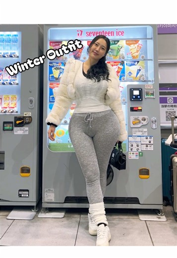 Fur jacket, Knitwear, Socks 👉🏻 @SHEIN | Fur Jacket