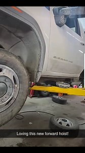 We're still loving our new forward hoist!! | Herb Rose Auto Ltd