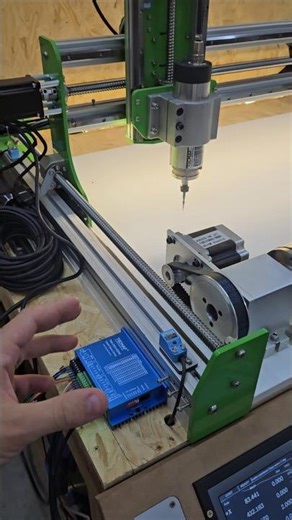 Easy Servos X Motor de Passo na CNC Router 🤩🤩 #routercnc #cnccaseira #cncrouter #cnc #fusion360