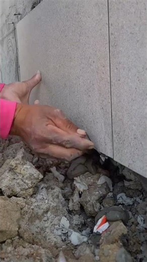 Is This The Most Satisfying Tile Install #tiling #constructionhacks #homerepair #satisfying #builder