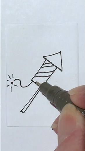 🎉 DRAWING FIREWORKS | Quick And Easy Doodle Ideas | How To Draw Fireworks
