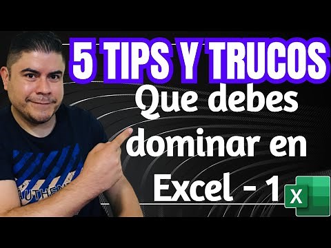 5 TIPS y TRUCOS que debes dominar en Excel - PARTE 1
