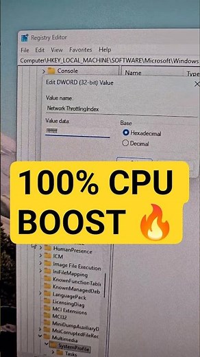 How to Get 100% CPU Power (1 Simple Setting) 🔓