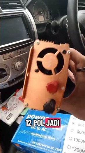 Car power inverter, DC to AC current converter