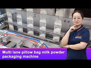 Tasha Introduces the Multi-Lane Milk Powder Sachet Packaging Machine | Multi Track Packing Machine