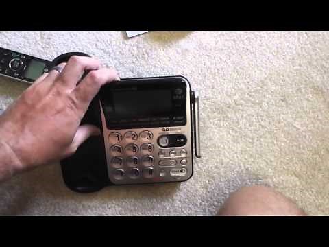 AT&T 84100 DECT 6.0 Corded/Cordless Phone Unboxing