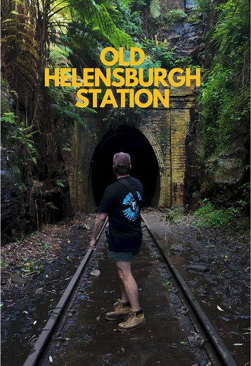 📍Old Helensburgh Station Step back in time at Old Helensburgh Station. Opened in 1889 and just a short 200m walk from the train station, this historic spot is home to stunning glow worms at night. Recently featured in Kingdom of the Planet of the Apes, it’s a must-see only 45 mins - 1hr from Sydney! #fyp #nsw #visitnsw #australia #abandoned #abandonedplaces #cinematic #cinematography #asthetic #naturevibes #railway #nature