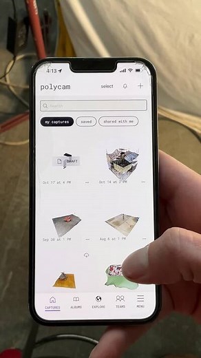 How to make a 3D scan using Polycam App