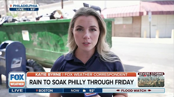 Flash flood and storm threat draws closer for Philadelphia