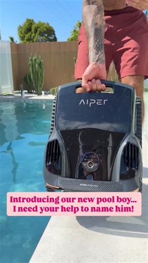 Meet our new pool boy, the new Scuba X1 Pro Max…. I need your help giving him a fun name! I’ve seen @aiperaustralia products everywhere & I am always a little suss when lots of people promote them. But I can confirm it’s worth every cent. I didn’t even realise how disgusting our pool had gotten 🙈. Previously cleaning the pool was a dreaded task, now we just sit back & watch this bad boy do its thing with a drink in hand! My code familyeats will get you 5% off ! #Aiper #AiperScubaX #AiperScubaX1