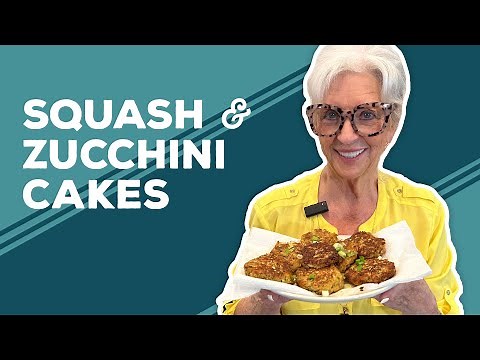 Love & Best Dishes: Squash & Zucchini Cakes Recipe | Zucchini Fritters Recipe