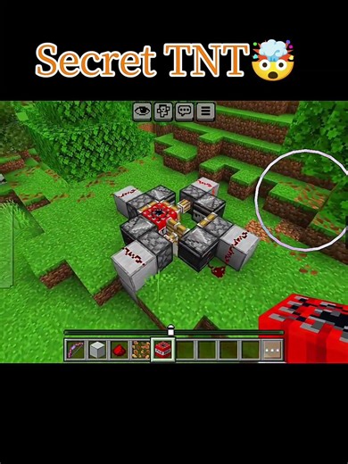 Minecraft Inverter TNT😱 #shorts #shortsfeed #minecraft