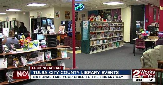 Celebrate "Take Your Child to the Library Day" with the Tulsa City-County Library