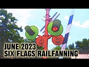 sixflags over Texas railroad crossings (as of June 2023)