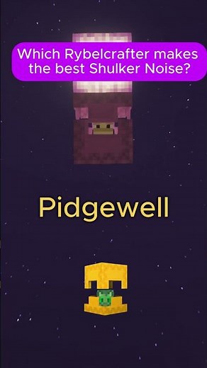 Who makes the best Shulker sound? #minecraftshorts #minecraft