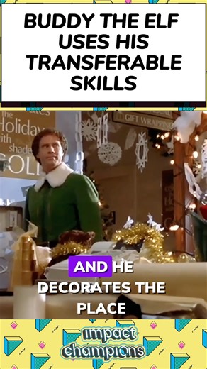 What can we learn from ELF? Buddy is using his skills. #movie #podcast #learninganddevelopment