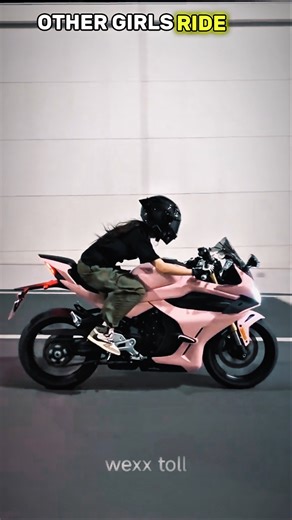 Girl ride 🤡 vs Man 💀