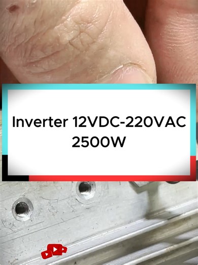 Fuldame 2500W Inverter: 12VDC to 220VAC Conversion