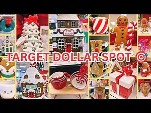 🛍️ NEW Target Dollar Spot Christmas Finds! | Budget-Friendly Holiday Decor 2025