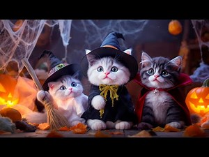 Halloween Kittens in Tiny Costumes — Cutest Spooky Compilation🎃😾