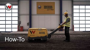 Time for a little education! Watch our how-to video to learn how to operate our vibratory plates safely and efficiently. Take a look! | Wacker Neuson