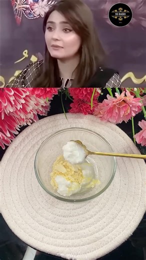 DIY Face Mask: Yumna Zaidi's Secret to Glowing Skin! Skincare Secret Revealed! #shorts#youtubeshorts