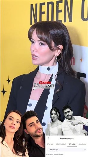 Seray Kaya’dan Doğukan Güngör Açıklaması #kızılcıkşerbeti #doğukangüngör #keşfet