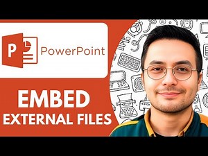 How To Embed External Files in Powerpoint - 2025 (NEW METHOD)